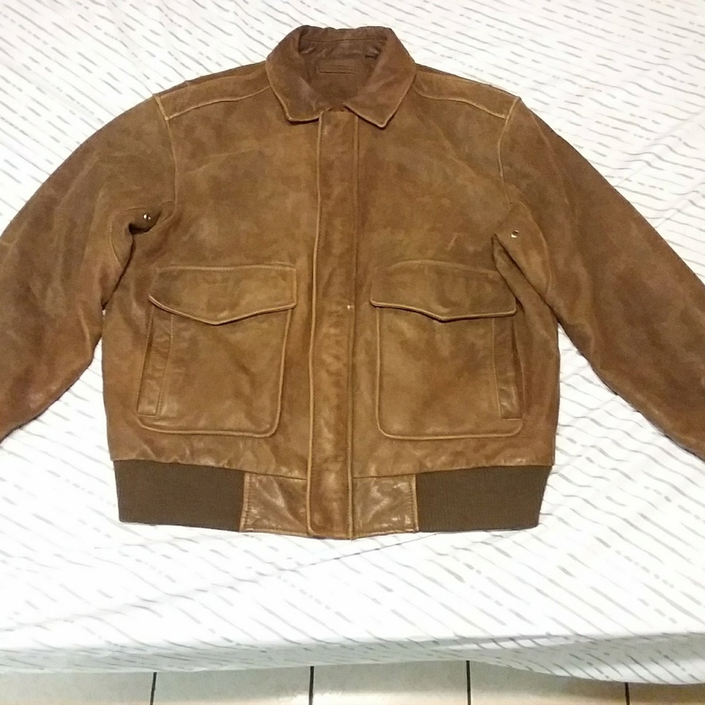 Brown Bomber jacket